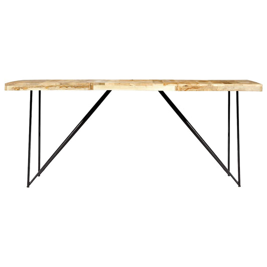 282880 vidaXL Dining Table 180x90x76 cm Solid Mango Wood 282880 vidaXL Dining Table 180x90x76 cm Solid Mango Wood