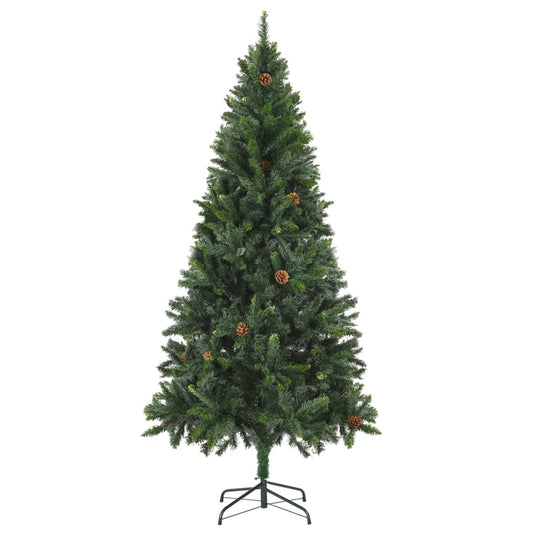 284315 vidaXL Artificial Christmas Tree with Pine Cones Green 180 cm 284315 vidaXL Artificial Christmas Tree with Pine Cones Green 180 cm