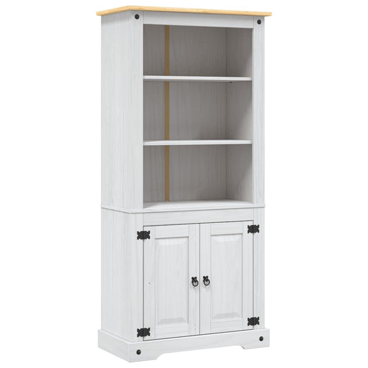 Cupboard Mexican Pine Corona Range White 80x40x170 cm Cupboard Mexican Pine Corona Range White 80x40x170 cm