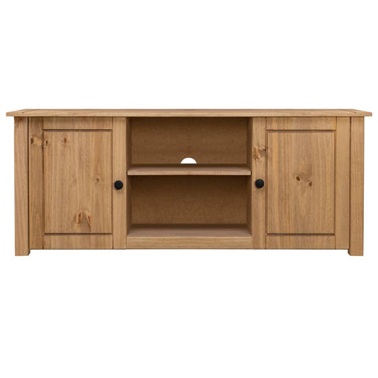 TV Cabinet 120x40x50 cm Solid Pine Wood Panama Range TV Cabinet 120x40x50 cm Solid Pine Wood Panama Range