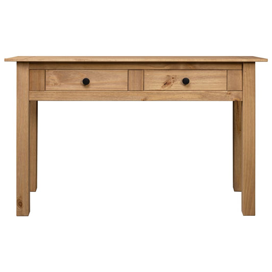 282679 vidaXL Console Table 110x40x72 cm Solid Pine Wood Panama Range 282679 vidaXL Console Table 110x40x72 cm Solid Pine Wood Panama Range
