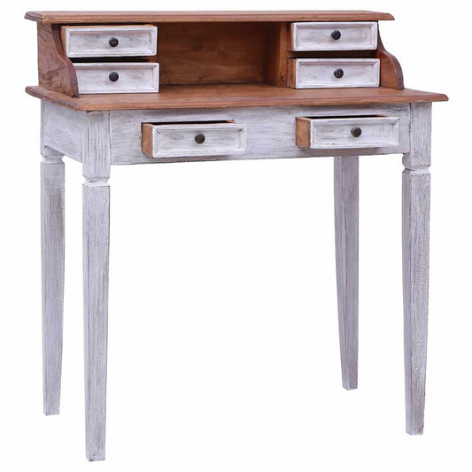 283911 vidaXL Writing Desk with Drawers 90x50x101 cm Solid Mahogany Wood 283911 vidaXL Writing Desk with Drawers 90x50x101 cm Solid Mahogany Wood