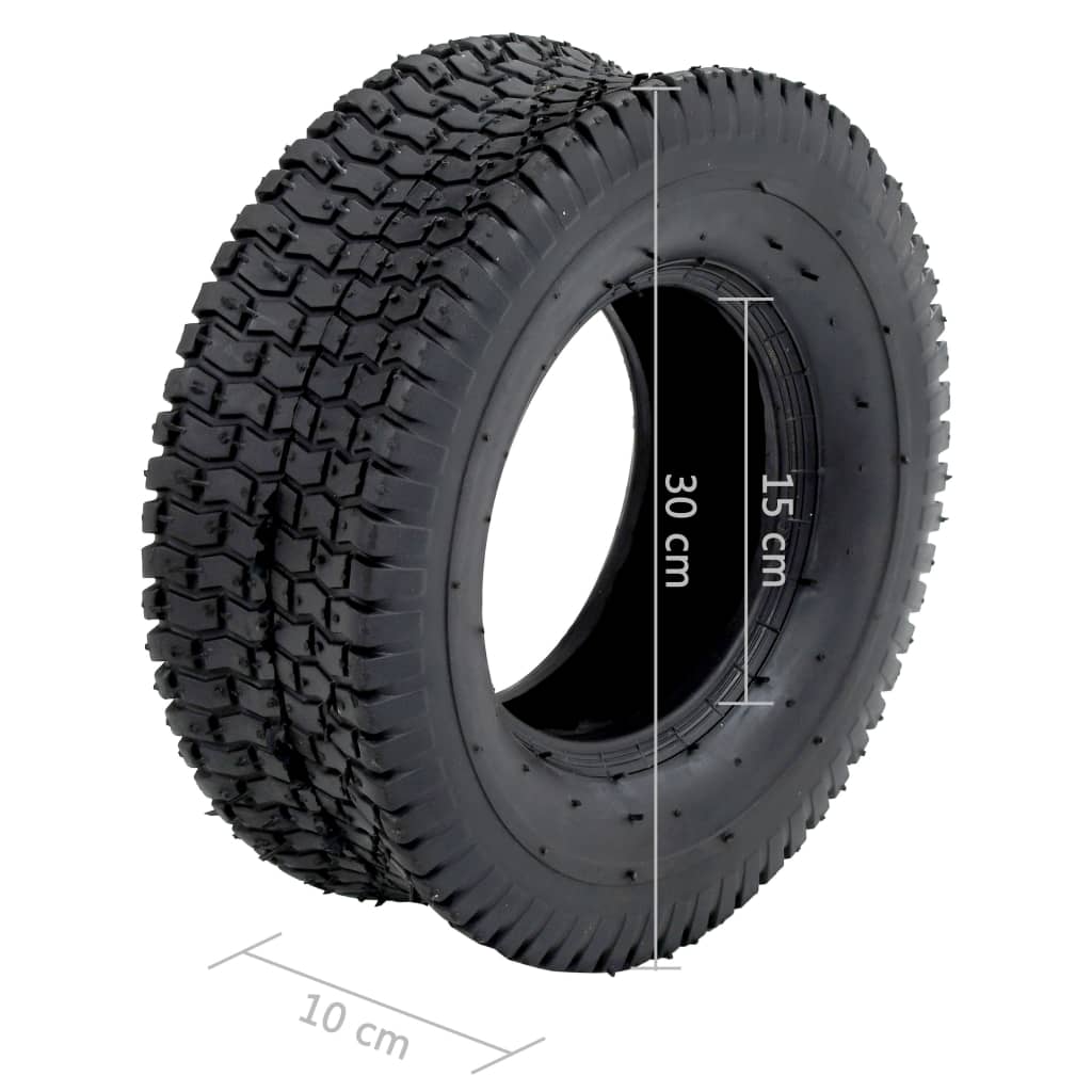 Tyre | Black | Rubber | 13 x 5.00-6 4PR | Heavy Weight Endurance