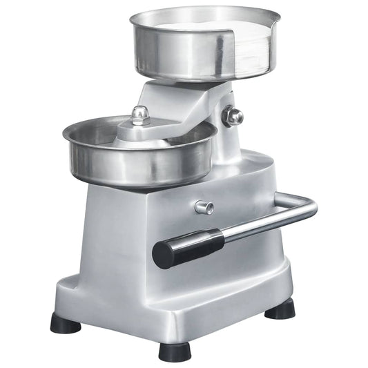 Hamburger Press Machine with 500 Patty Papers Aluminium 13 cm Hamburger Press Machine with 500 Patty Papers Aluminium 13 cm