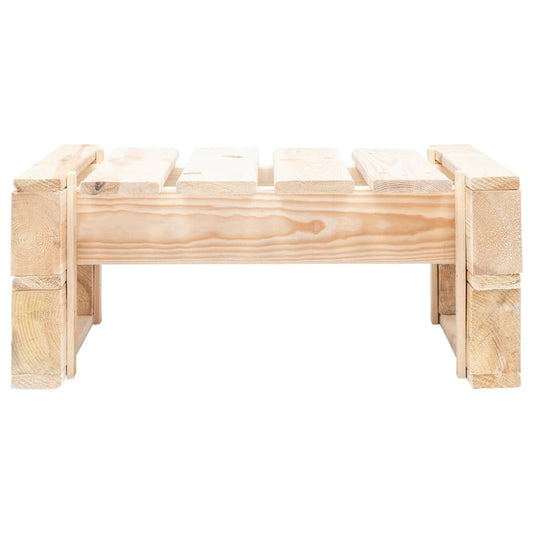 Garden Pallet Ottoman Wood Garden Pallet Ottoman Wood
