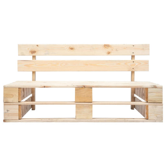 Pallet Bench | Natural wood colour | Impregnated pinewood | Standard Pallet Bench | Natural wood colour | Impregnated pinewood | Standard