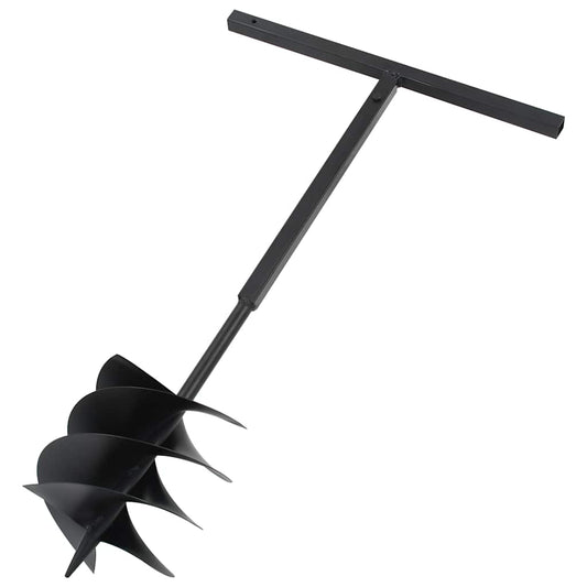 145258 vidaXL Ground Drill with Handle 250 mm Steel Black 145258 vidaXL Ground Drill with Handle 250 mm Steel Black