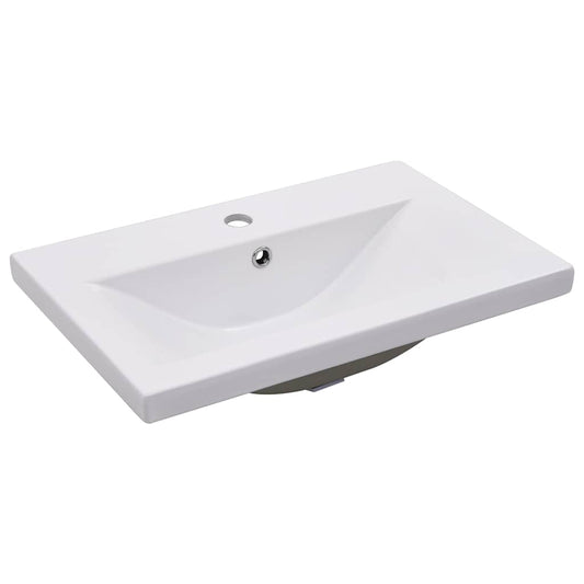 Built-in Basin 61x39.5x18.5 cm Ceramic White Built-in Basin 61x39.5x18.5 cm Ceramic White