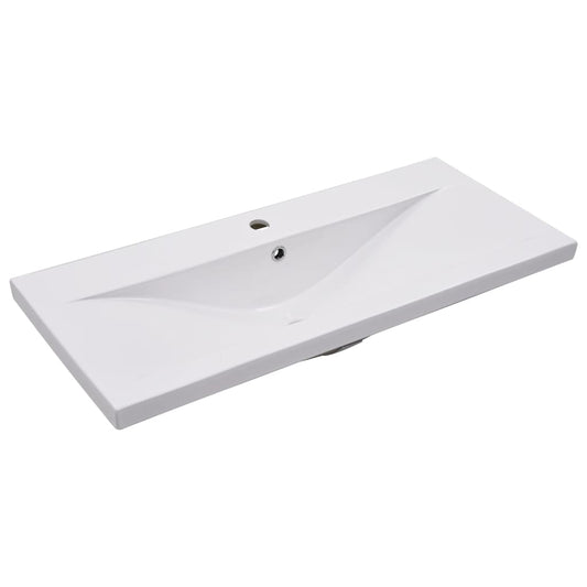 Built-in Basin 91x39.5x18.5 cm Ceramic White Built-in Basin 91x39.5x18.5 cm Ceramic White