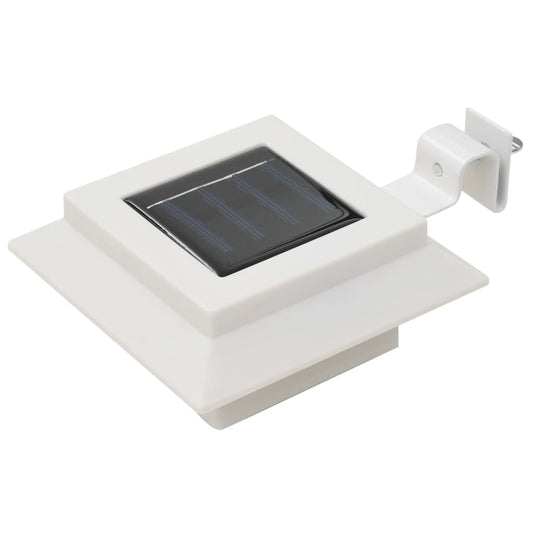 Solar Lamp | Set of 12 | White | Plastic and metal | Medium | Solar Solar Lamp | Set of 12 | White | Plastic and metal | Medium | Solar