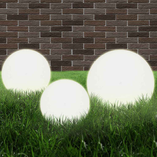6 Piece LED Bowl Lamp Set Spherical 20/30/40 cm PMMA 6 Piece LED Bowl Lamp Set Spherical 20/30/40 cm PMMA