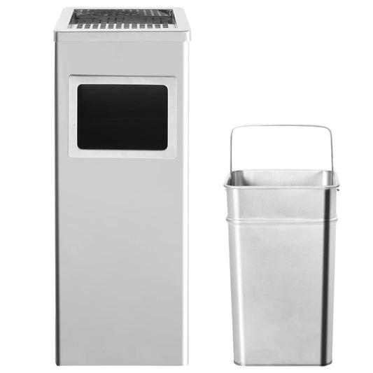 Ashtray Dustbin Hotel 36 L Stainless Steel Ashtray Dustbin Hotel 36 L Stainless Steel