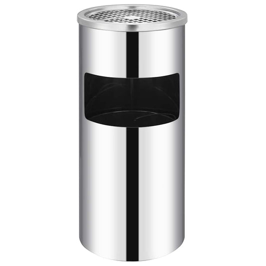 Wall Ashtray Dustbin Stainless Steel 26 L Wall Ashtray Dustbin Stainless Steel 26 L