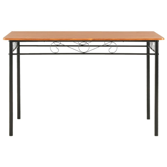 Dining Table Brown 120x70x75 cm MDF Dining Table Brown 120x70x75 cm MDF