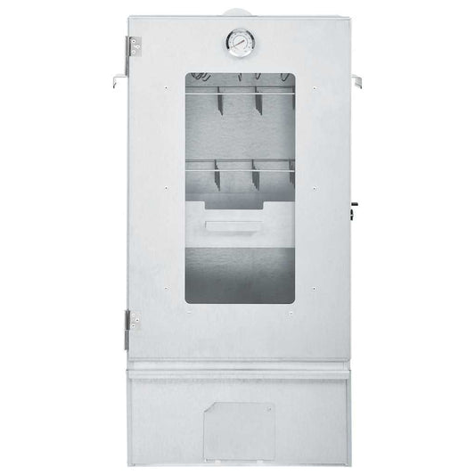 BBQ Oven Smoker with 1kg Wood Chips 44.5x29x83 cm BBQ Oven Smoker with 1kg Wood Chips 44.5x29x83 cm