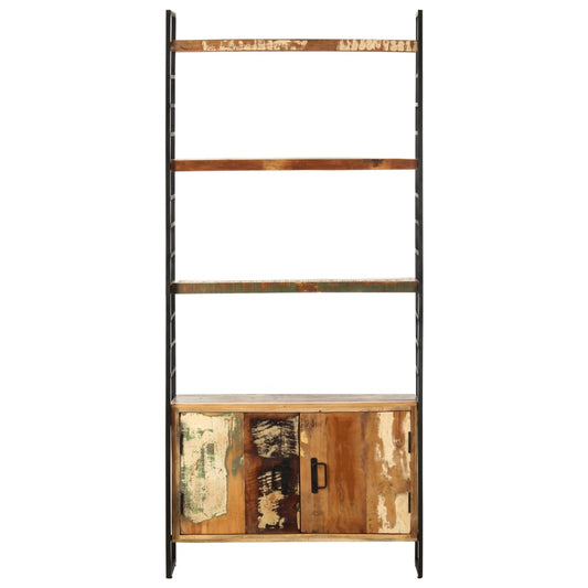 4-Tier Bookcase 80x30x180 cm Solid Reclaimed Wood 4-Tier Bookcase 80x30x180 cm Solid Reclaimed Wood