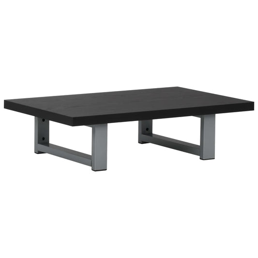 Bathroom Wall Shelf for Basin Black 60x40x16.3 cm Bathroom Wall Shelf for Basin Black 60x40x16.3 cm