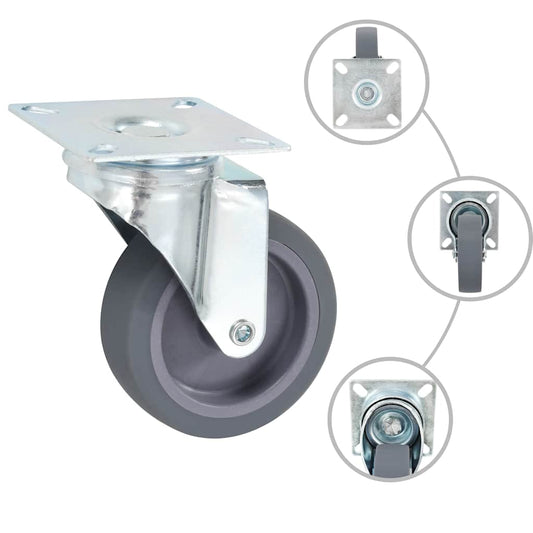 16 pcs Swivel Casters 75 mm 16 pcs Swivel Casters 75 mm