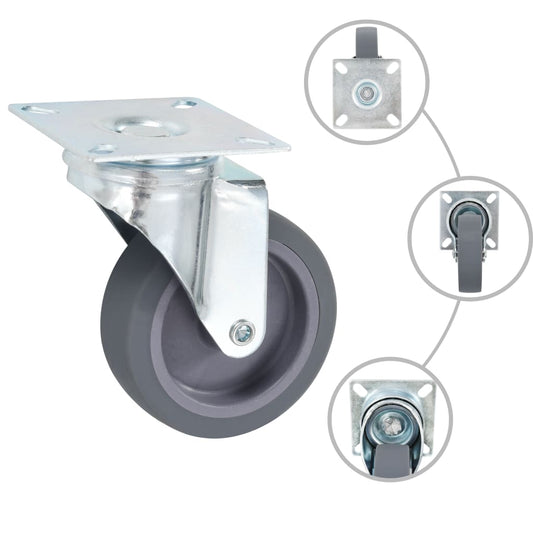 24 pcs Swivel Casters 75 mm 24 pcs Swivel Casters 75 mm