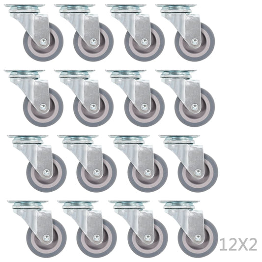 192 pcs Swivel Casters 50 mm 192 pcs Swivel Casters 50 mm