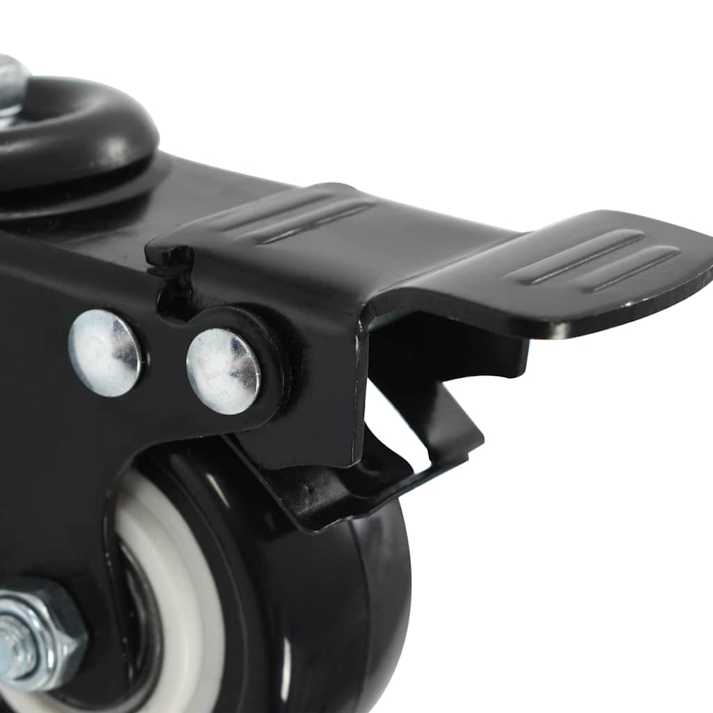 24 pcs Swivel Casters with Brakes 50 mm