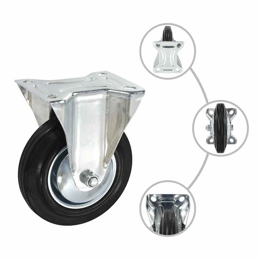 16 pcs Fixed Casters 160 mm 16 pcs Fixed Casters 160 mm