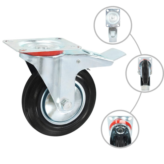 24 pcs Swivel Casters 160 mm 24 pcs Swivel Casters 160 mm