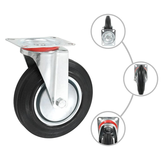 16 pcs Swivel Casters 200 mm 16 pcs Swivel Casters 200 mm