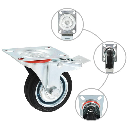 32 pcs Swivel Casters 75 mm 32 pcs Swivel Casters 75 mm