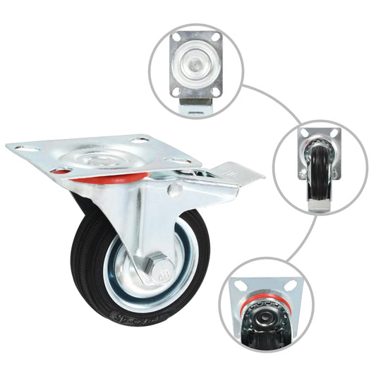 8 pcs Casters 75 mm 8 pcs Casters 75 mm