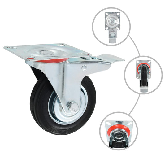 16 pcs Casters 100 mm 16 pcs Casters 100 mm