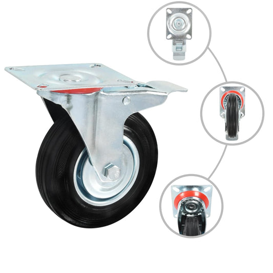 12 pcs Casters 125 mm 12 pcs Casters 125 mm
