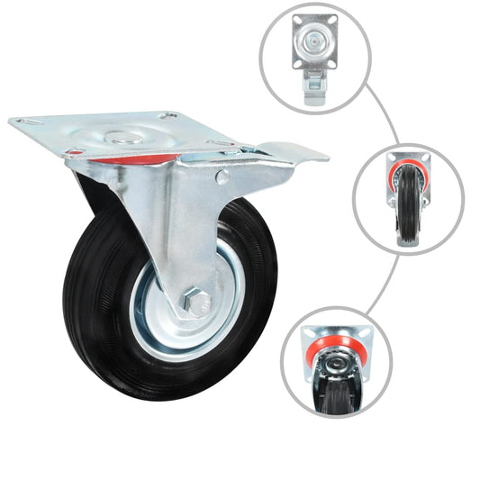 16 pcs Casters 125 mm 16 pcs Casters 125 mm