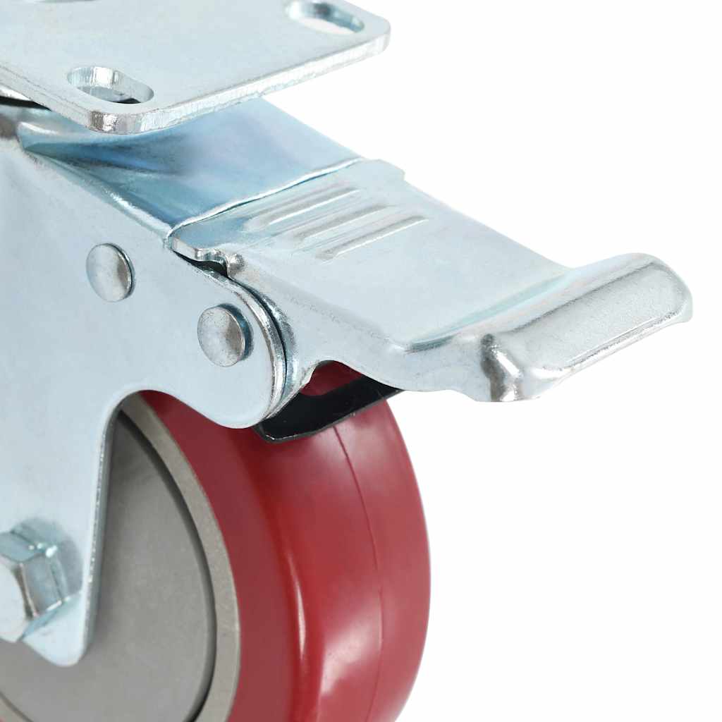 16 pcs Swivel Casters 100 mm