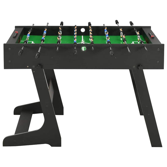 Folding Football Table 121x61x80 cm Black Folding Football Table 121x61x80 cm Black