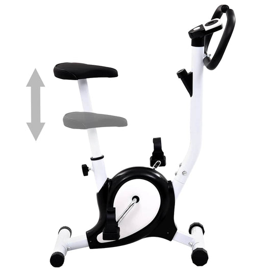 92009 vidaXL Exercise Bike with Belt Resistance Black 92009 vidaXL Exercise Bike with Belt Resistance Black