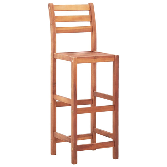 Bar Chairs 4 pcs Solid Acacia Wood Bar Chairs 4 pcs Solid Acacia Wood