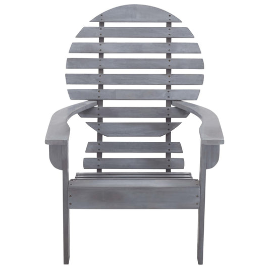 Adirondack Chair Solid Acacia Wood Grey Adirondack Chair Solid Acacia Wood Grey