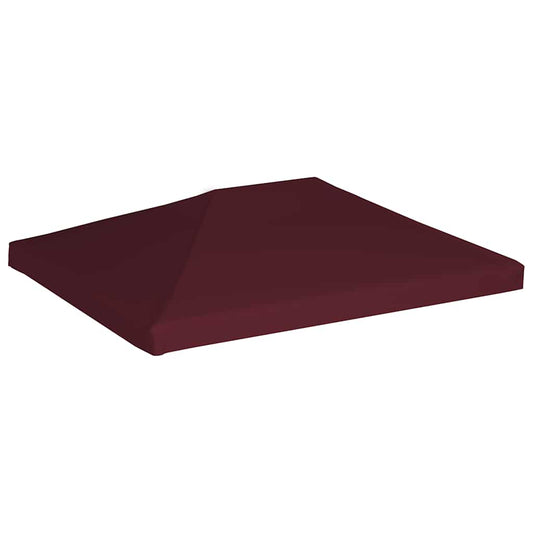 Gazebo Top Cover 310 g/m² 3x4 m Bordeaux Gazebo Top Cover 310 g/m² 3x4 m Bordeaux
