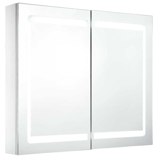 285123 vidaXL LED Bathroom Mirror Cabinet 80x12,2x68 cm 285123 vidaXL LED Bathroom Mirror Cabinet 80x12,2x68 cm