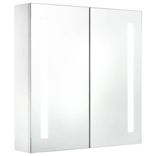 285125 vidaXL LED Bathroom Mirror Cabinet 60x14x62 cm 285125 vidaXL LED Bathroom Mirror Cabinet 60x14x62 cm