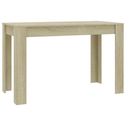 800435 vidaXL Dining Table Sonoma Oak 120x60x76 cm Engineered Wood 800435 vidaXL Dining Table Sonoma Oak 120x60x76 cm Engineered Wood