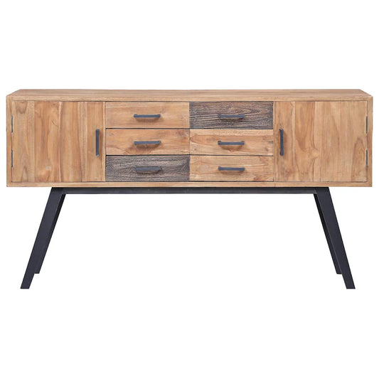 285314 vidaXL Side Cabinet 110x30x75 cm Solid Teak 285314 vidaXL Side Cabinet 110x30x75 cm Solid Teak