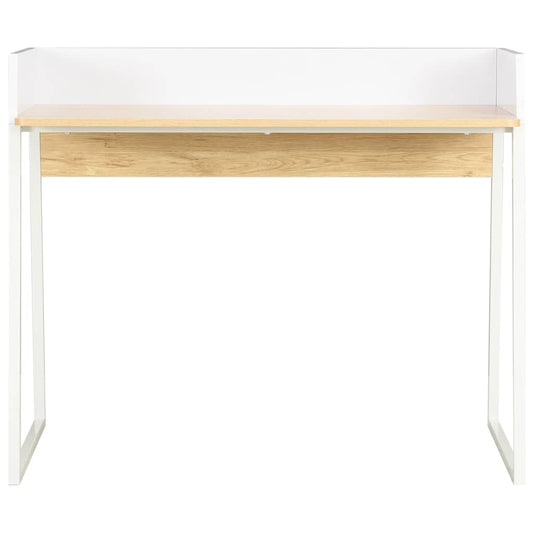 20265 vidaXL Desk White and Oak 90x60x88 cm 20265 vidaXL Desk White and Oak 90x60x88 cm