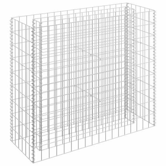 Gabion Raised Bed Galvanised Steel 90x30x90 cm Gabion Raised Bed Galvanised Steel 90x30x90 cm