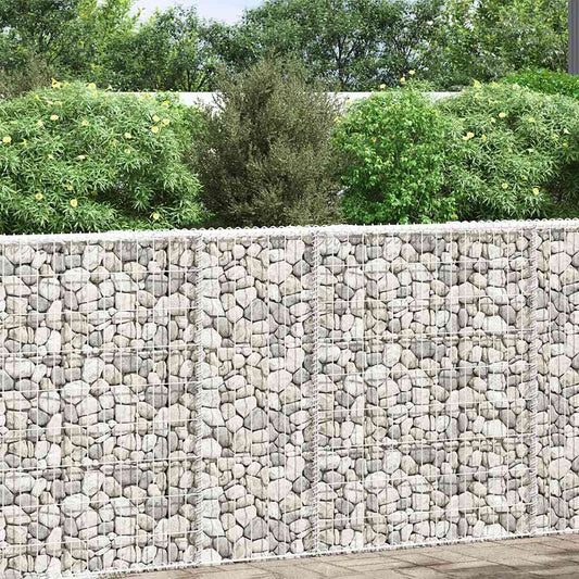 Gabion Raised Bed | Silver | Galvanised steel | 80x20x100 cm Gabion Raised Bed | Silver | Galvanised steel | 80x20x100 cm