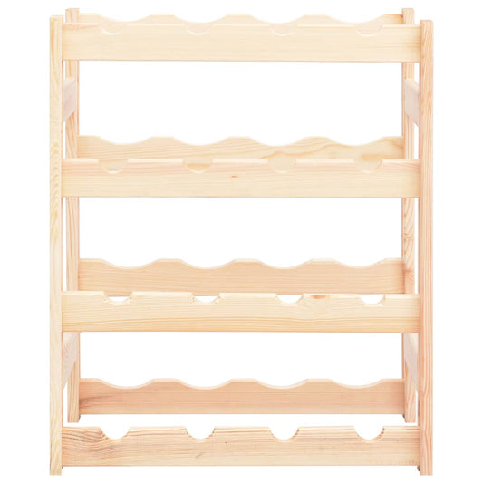 Wine Rack for 16 Bottles Pinewood Wine Rack for 16 Bottles Pinewood