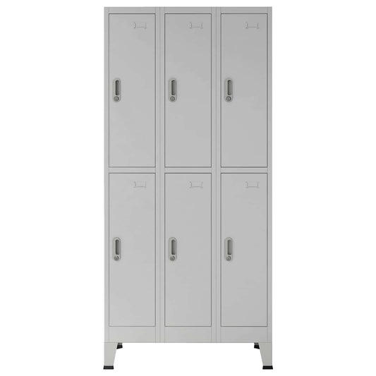 Locker Cabinet Grey 45 x 90 x 180 cm Locker Cabinet Grey 45 x 90 x 180 cm