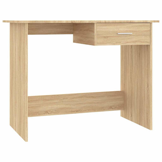 800552 vidaXL Desk Sonoma Oak 100x50x76 cm Engineered Wood 800552 vidaXL Desk Sonoma Oak 100x50x76 cm Engineered Wood