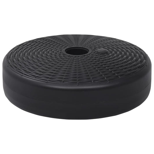 Umbrella Base Sand/Water Filled 24 L Black Umbrella Base Sand/Water Filled 24 L Black